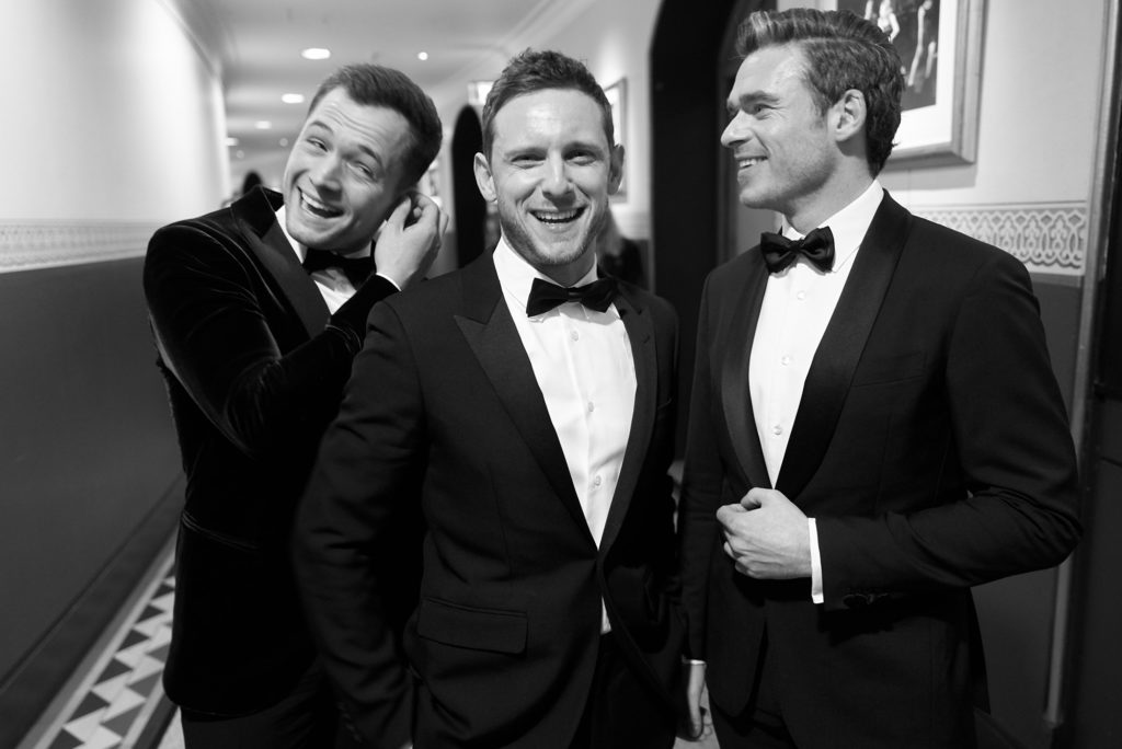 taron egerton, jamie bell, richard madden, awards, greg williams, gwp, gongs