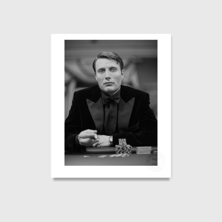 mads mikkelsen, 007, gwp, greg williams photography, james bond, on set, photographic prints, box sets, eon