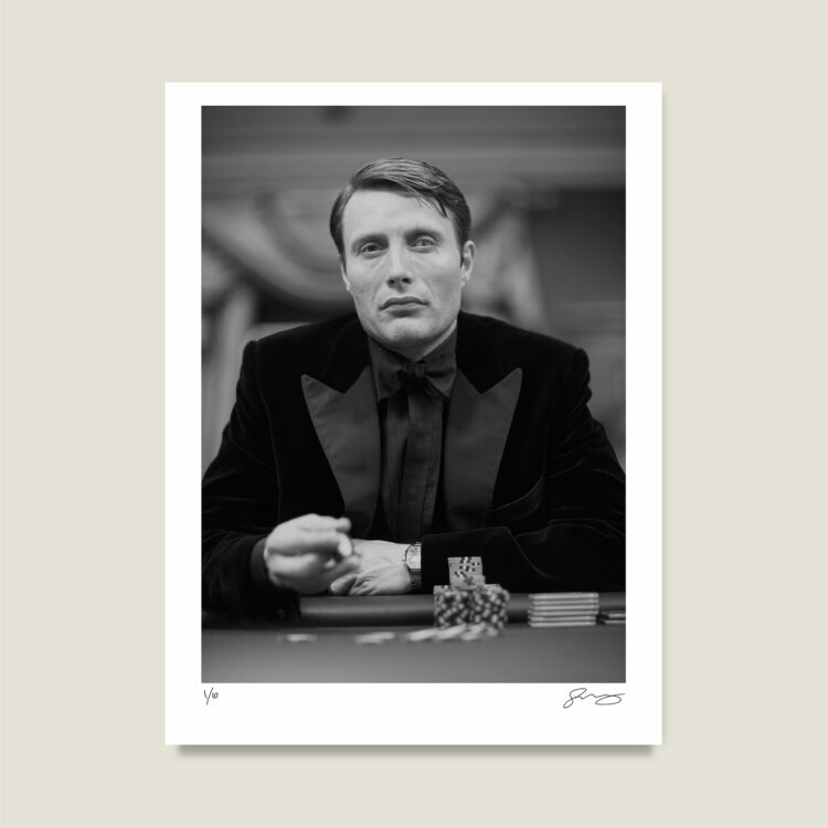 mads mikkelsen, 007, gwp, greg williams photography, james bond, on set, photographic prints, box sets, eon