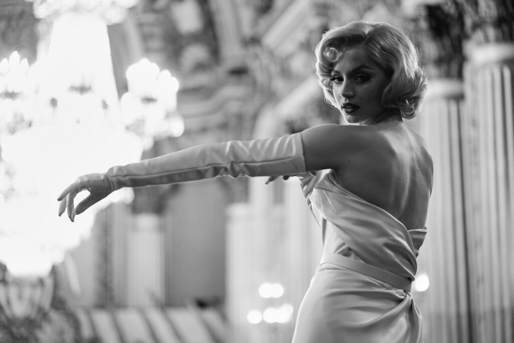 ana de armas, blonde, on set, marilyn monroe, greg williams, gwp