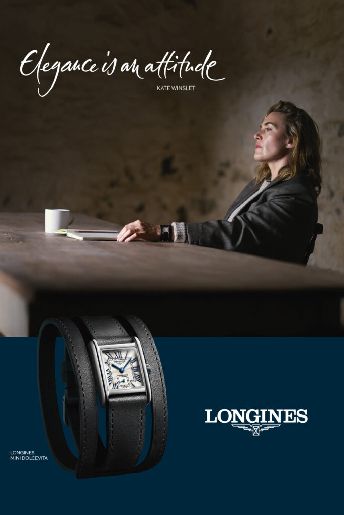 longines, kate winslett, ad, greg williams, campaigns